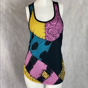 Sally nightmare before Xmas racer back